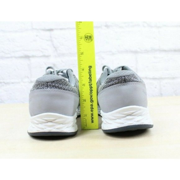 New Balance Gray Mesh Lightweight Athletic Running Sneakers Size 9.5 - Picture 8 of 9